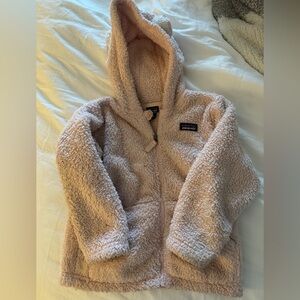 Patagonia Light Pink Fleece Jacket girls 4T